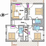 Haus Tasser Lägenhet *